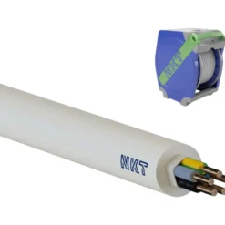 450 meter NKT Noiklx installationskabel, 5G1,5 mm², 450 meter