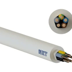 50 meter NKT Noiklx installationskabel, 5G1,5 mm², 50 meter