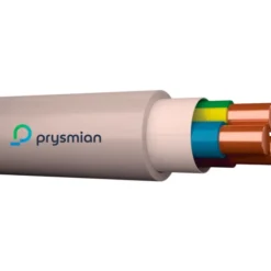 100 meter Prysmian Afumex installationskabel, 3G1,5 mm², 100 meter