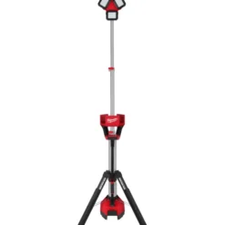 Milwaukee M18 HOSALC-0 LED arbejdslampe på stativ, 6000 lumen, u. batteri