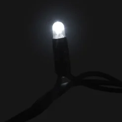MK Ice Lite LED lyskæde, 102 varmhvid, 12 koldhvid, 230V