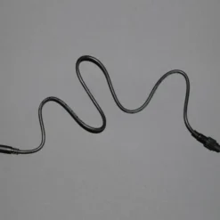 MK Quickfix forlængerkabel, 230V, 1 meter, sort