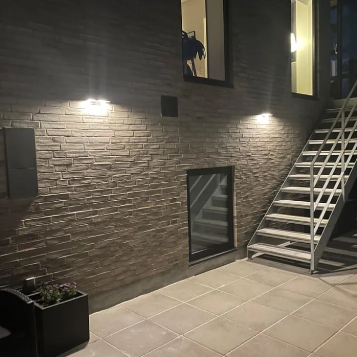 Mylight Brick solcelle væglampe med sensor