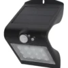 Mylight væglampe med sensor & solcelle, 2W
