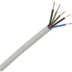 Nexans PKAJ plastledning 5G1,5 mm², 50 meter, sort