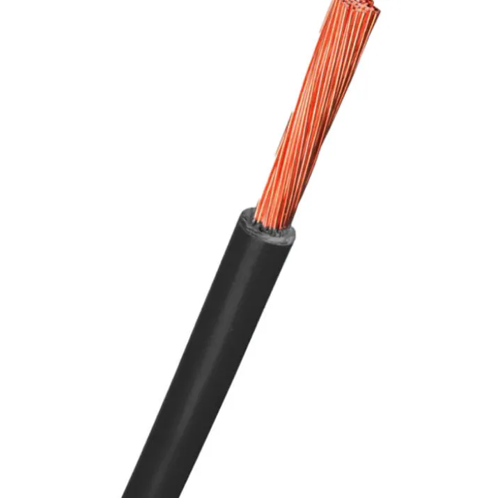 Nexans PVT installationskabel, 1x16 mm², metervare, sort