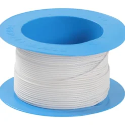Nexans PVT90 ledning, 1x0,75 mm², hvid, metervare