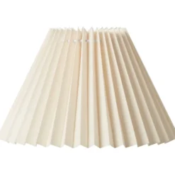 Nielsen Light Emma Hacienda Plisse lampeskærm, beige, H15 cm