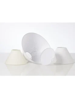 Nielsen Light Emma Palachio lampeskærm, hvid, H12,5 cm