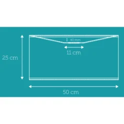 Nielsen Light Isabella Castillo lampeskærm, sort/hvid, Ø40 cm