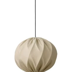 Nielsen Light Jasmin pendel, sort ledning, sand