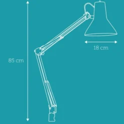 Nielsen Light Jensen arkitektlampe, sort