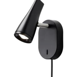 Nielsen Light Kile væglampe, sort