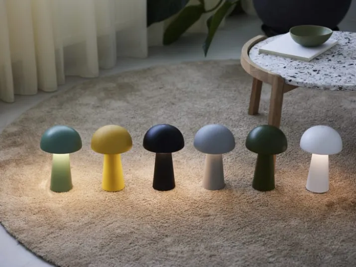 Nielsen Light Move Me genopladelig bordlampe, olivengrøn