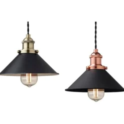 Nielsen Light Neksø pendel, sort, kobber