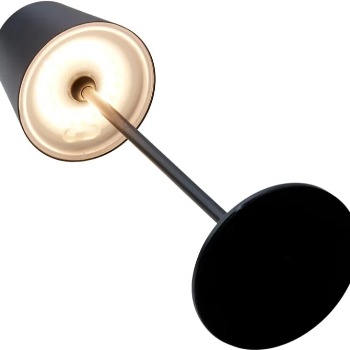 Nielsen Light One genopladelig bordlampe, sort