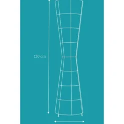 Nielsen Light Ruse gulvlampe, hvid