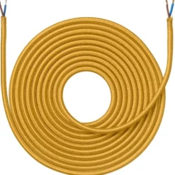 Nielsen Light stofledning, 2x0,75 mm², 4 meter, karry