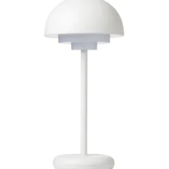 Nielsen Light Toscana genopladelig bordlampe, hvid