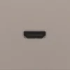 Niko HDMI udtag connector for stikmontering, bronze