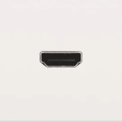 Niko HDMI udtag connector for stikmontering, hvid