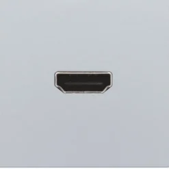 Niko HDMI udtag connector for stikmontering, sølv