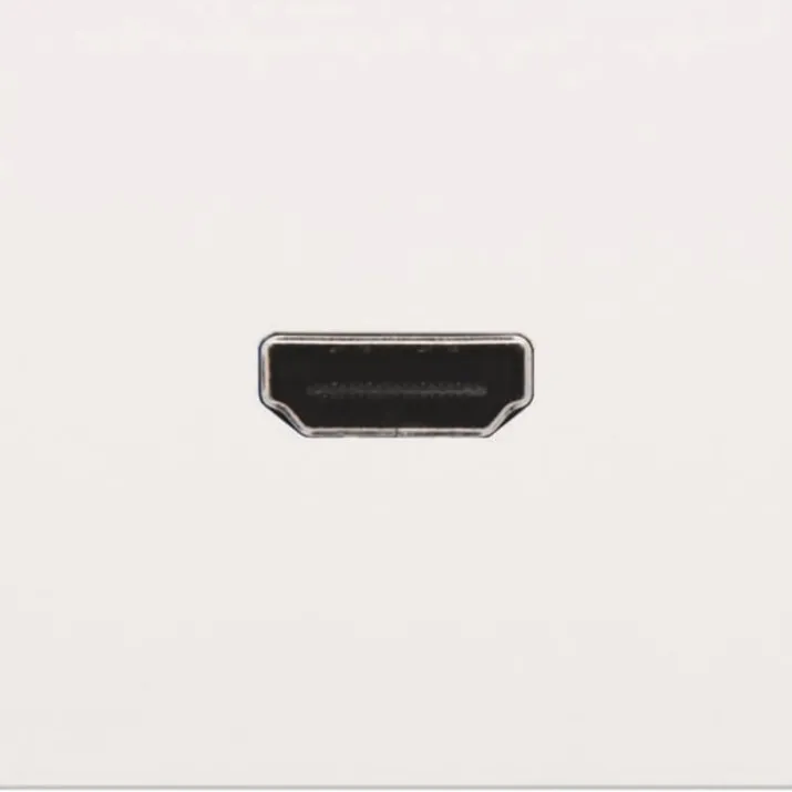 Niko HDMI udtag med terminaler for ledningsmontering, hvid