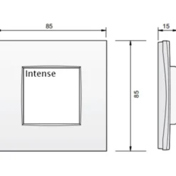 Niko Intense kontakt/lysdæmper til Philips Hue, hvid
