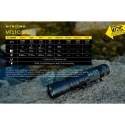 Nitecore MT21C lommelygte