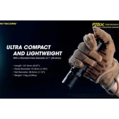 Nitecore P20IX genopladelig lommelygte