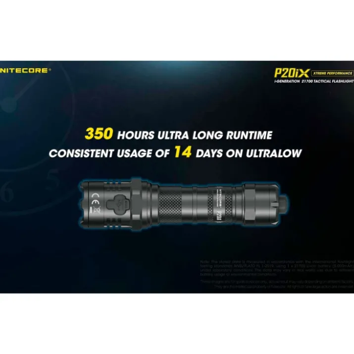 Nitecore P20IX genopladelig lommelygte