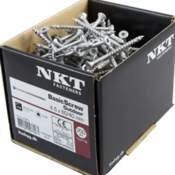 NKT Ruspert 1000 spunskrue, med undersænket hoved, 4,0x40 mm, 500 stk