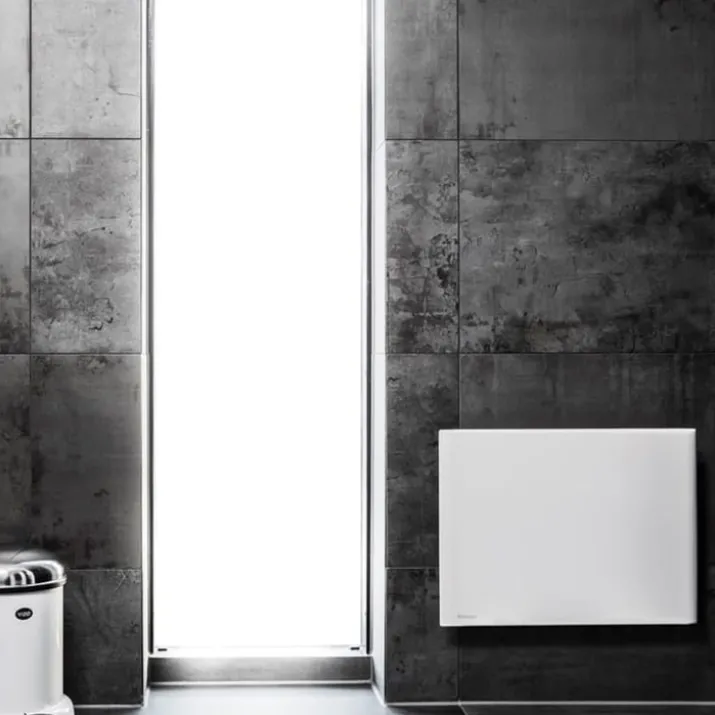 Nobø NTL4N elradiator med topvarme, 230V, 250W, 2-6 m²
