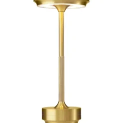 Nordic Light Skagen genopladelig bordlampe, guld