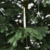 Nordic Winter juletræslys med holder, 20 stk, sølvfarvet
