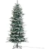 Nordic Winter kunstigt juletræ med lys, 180 x 86 cm