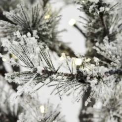 Nordic Winter kunstigt lærketræ med lys