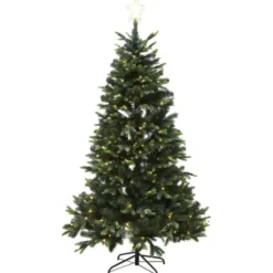 Nordic Winter Lifa kunstigt juletræ med lys, 210 x 142 cm