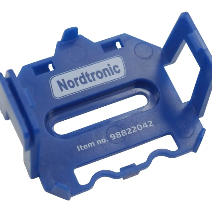 Nordtronic Clips til Box til DIN-skinnemontering, 5 stk