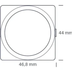 Nordtronic Triac lysdæmper, hvid