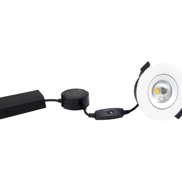 Nordtronic Velia Eco CCT indbygningsspot, 6-pak