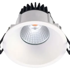 Nordtronic Velia indbygningsspot, mat hvid, 4000K