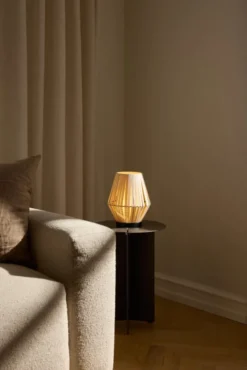 Osram Decor Stripes bordlampe, beige