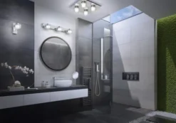 Osram Orbis Flame spejllampe, 3000-4000K, krom, 50 cm
