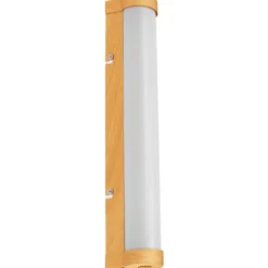 Osram Orbis Tube spejllampe, 40 cm, træ