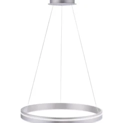 Paul Neuhaus Q-Vito lysekrone, aluminium, Ø59 cm