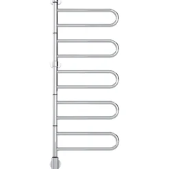 Pax Flex U håndklædetørrer, el, 45,4x115,3 cm, rustfrit stål
