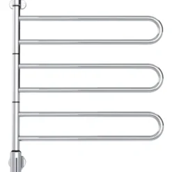 Pax Flex U håndklædetørrer, el, 65,4x75 cm, rustfrit stål
