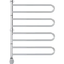 Pax Flex U håndklædetørrer, el, 65,4x95,2 cm, rustfrit stål