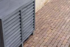 Qventi varmepumperskjuler komposit, 110 cm, antracit